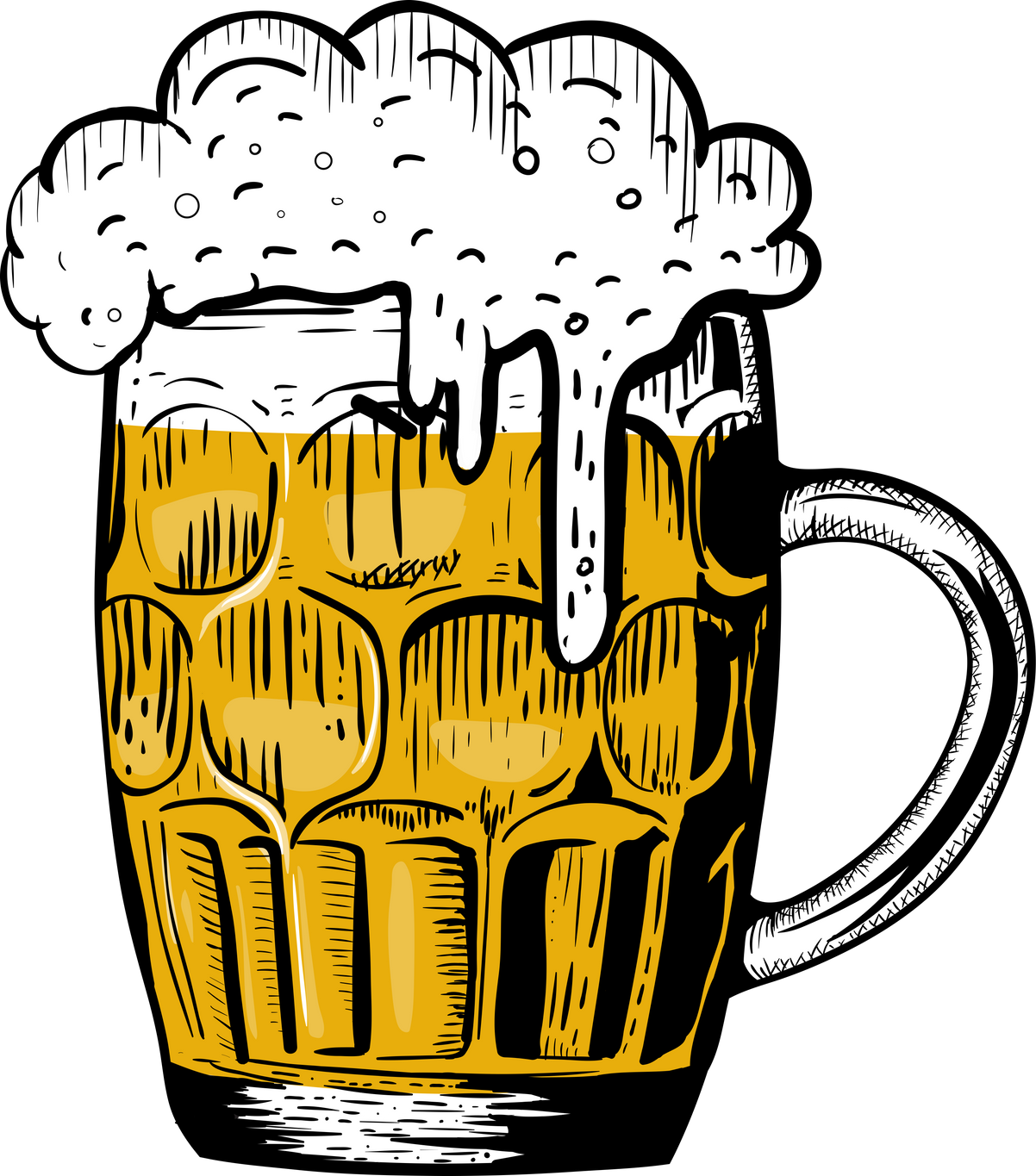 Beer Mug Illustration