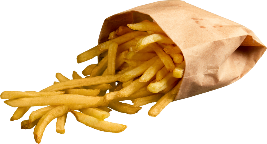 Bag of French Fries Cutout