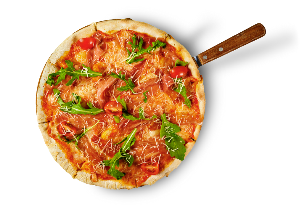 Pizza with Tomatoes